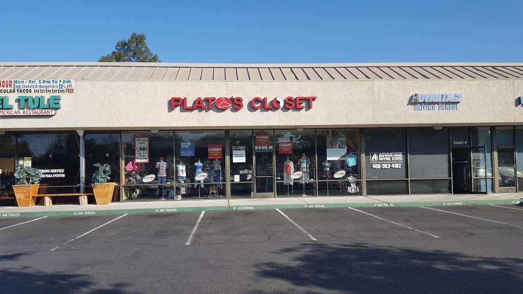 Platos Closet | 5440 Thornwood Dr H, San Jose, CA 95123, USA | Phone: (408) 229-0340