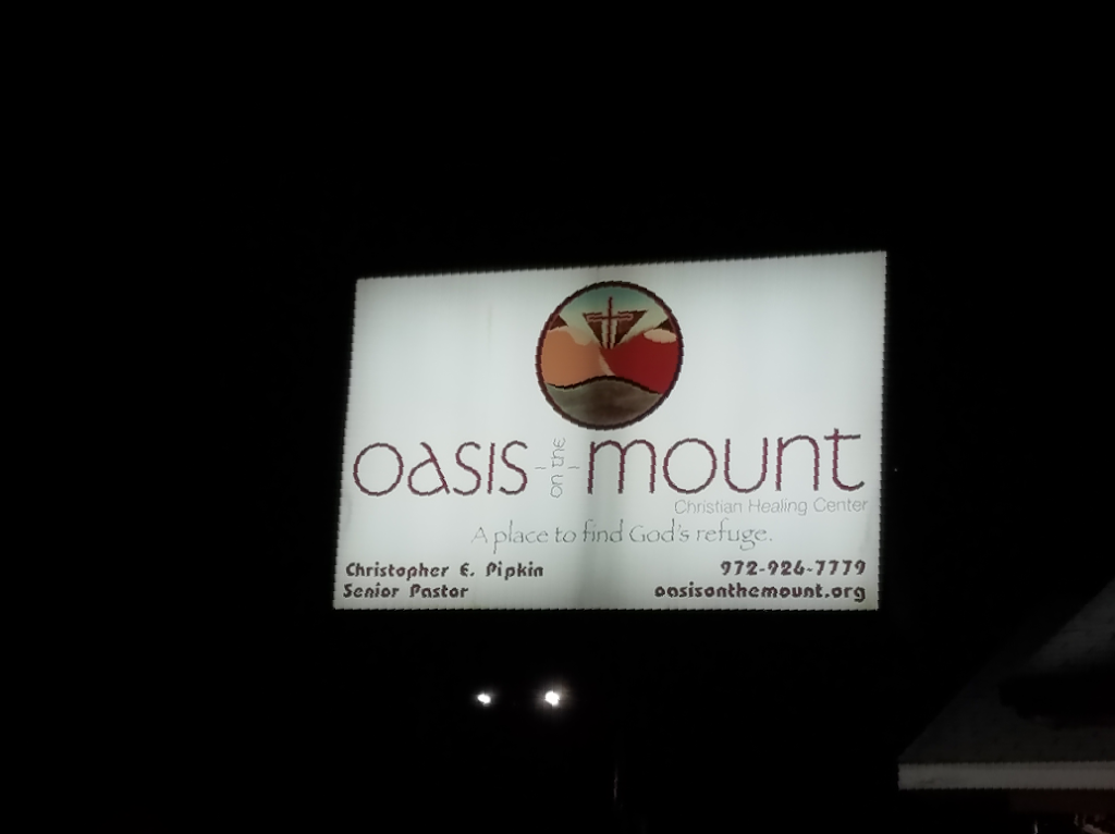 Oasis on the Mount CHC | 821 E Miller Rd, Garland, TX 75040, USA | Phone: (972) 926-7779