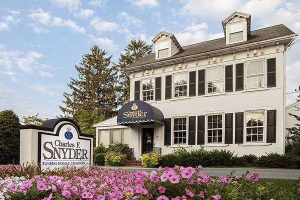 Charles F Snyder Funeral Home & Crematory - Millersville | 441 N George St, Millersville, PA 17551, USA | Phone: (717) 872-5041