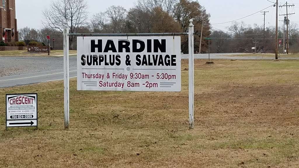 Hardin Surplus & Salvage Co | 524 Hardin Rd, Dallas, NC 28034 | Phone: (704) 923-8155