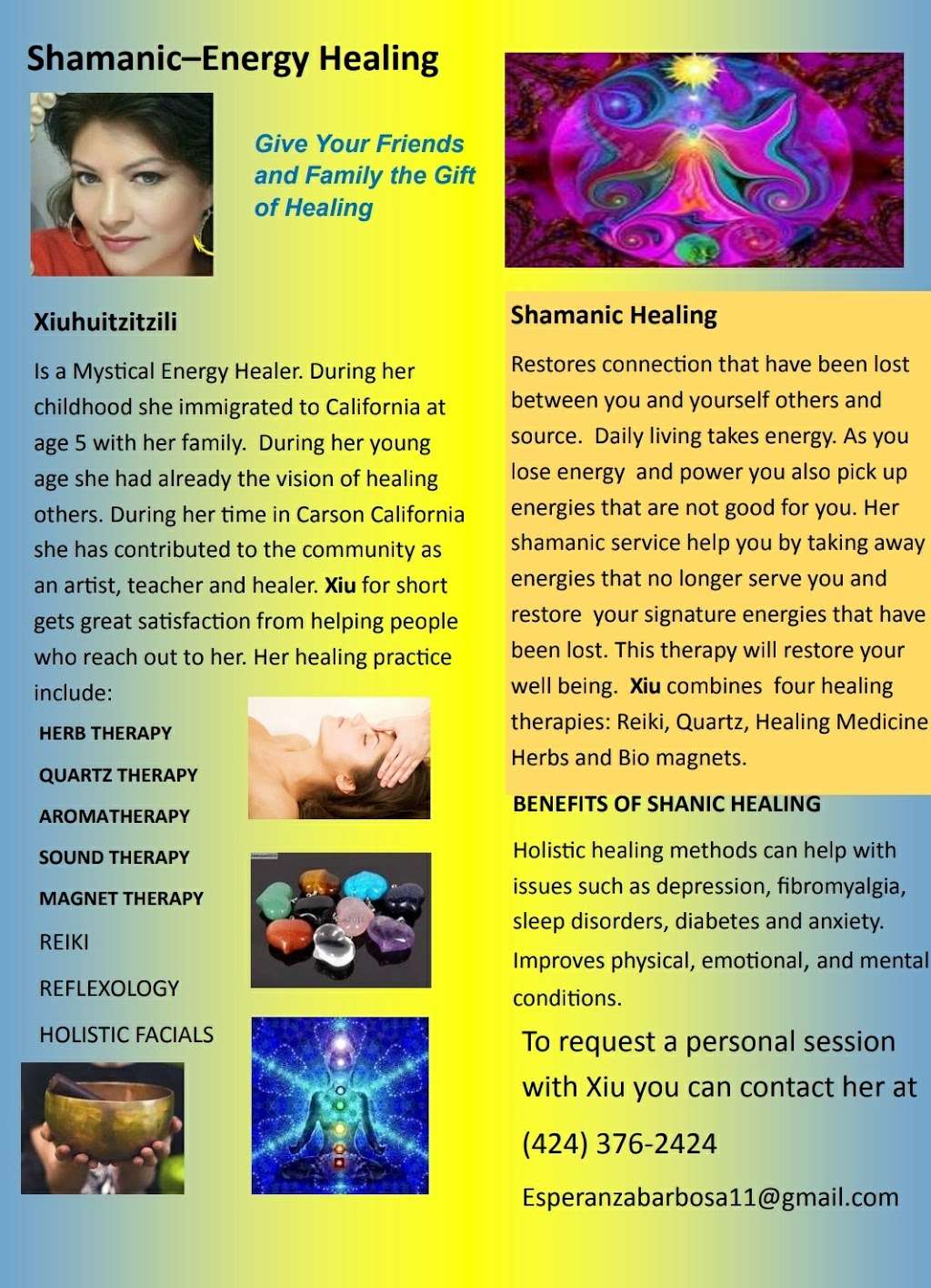 MPB Spiritual Energy Therapist | 23211 Maribel Ave, Carson, CA 90745, USA | Phone: (424) 536-9382