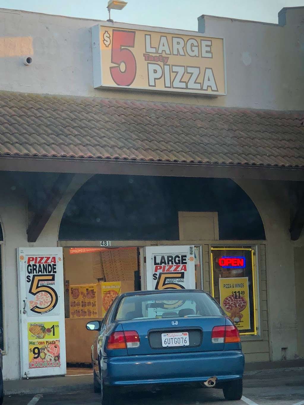 5$ Pizza! | San Diego, CA 92102, USA | Phone: (619) 233-3005