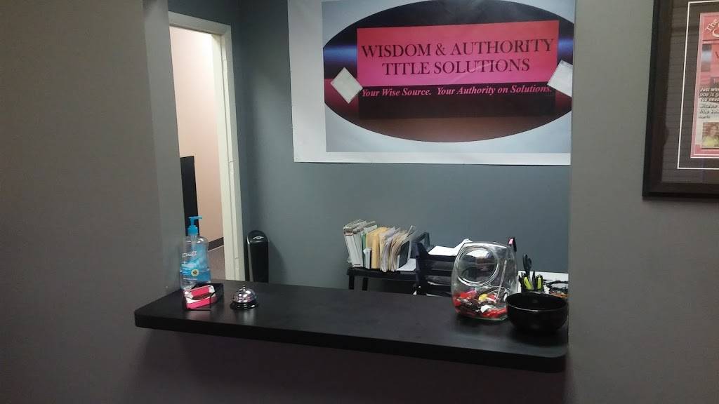 Wisdom & Authority Title Solutions LLC | 1512 Technology Dr #101, Chesapeake, VA 23320, USA | Phone: (757) 494-1299