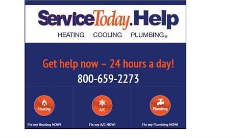 Service Today Heating, Air Conditioning, Plumbing and Electrical | 29434 Dover Rd, Easton, MD 21601, USA | Phone: (800) 659-2273