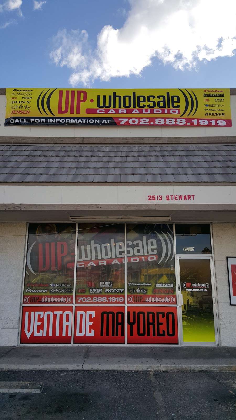 Vip Wholesale Car Audio | 2513 Stewart Ave, Las Vegas, NV 89101, USA | Phone: (702) 888-1919