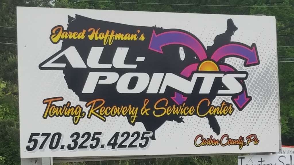 All Points Towing, Recovery, & Service Center | 136 Smith Rd, Jim Thorpe, PA 18229 | Phone: (570) 325-4225