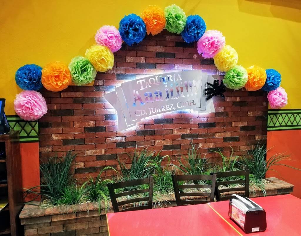 Taquería Aaajiji | Av. Tecnológico 5350, La Cuesta, 32663 Cd Juárez, Chih., Mexico | Phone: 656 367 4618