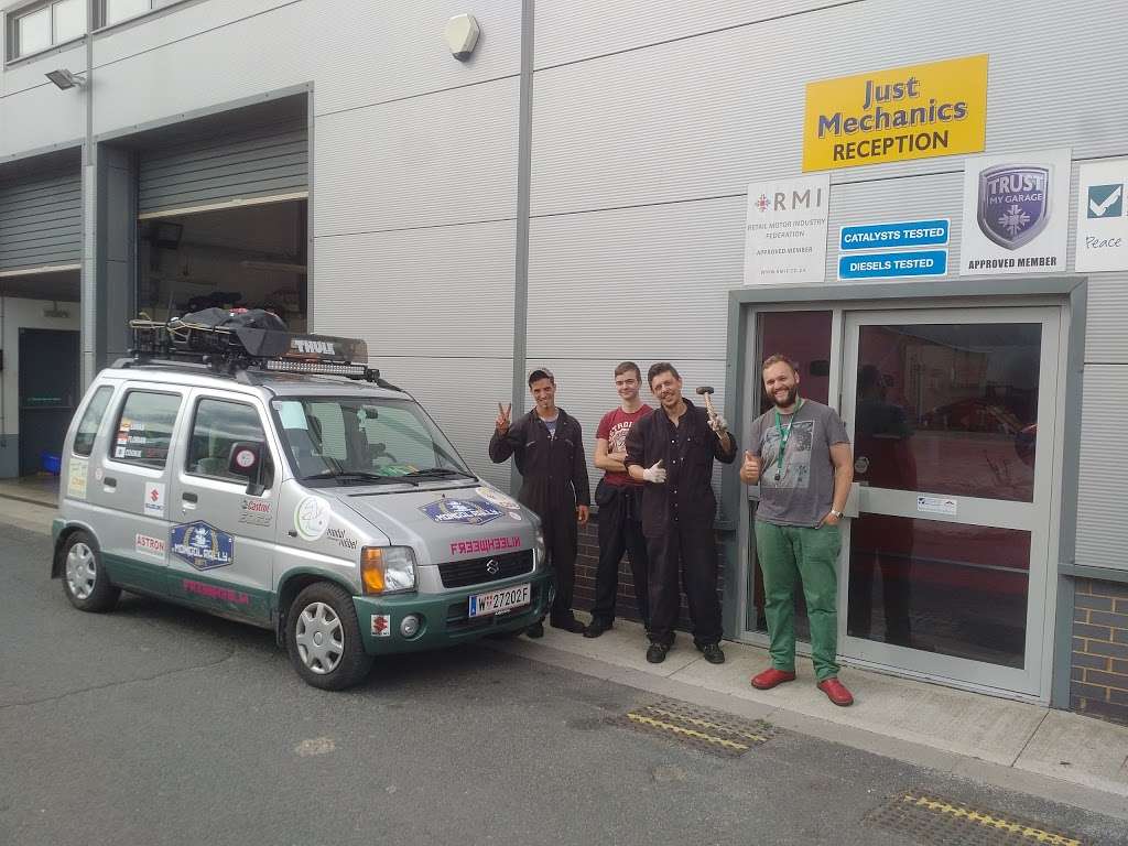 Just Mechanics | Unit 13 Stockwell Centre, Stephenson Way, Crawley RH10 1TN, UK | Phone: 01293 428998