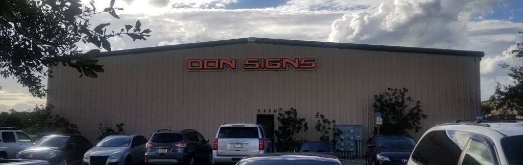 Don Signs Inc | 5250 BTC Place, Kissimmee, FL 34758, USA | Phone: (407) 344-9444