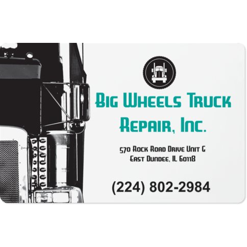 Big Wheels Truck Repair | 570 Rock Rd Dr G, East Dundee, IL 60118, USA | Phone: (224) 802-2984