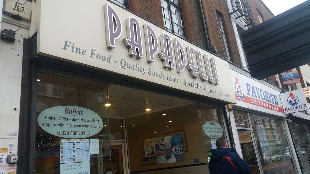 Papadelli Sandwich Bar | 48 Church St, Enfield EN2 6AZ, UK | Phone: 020 8363 3160