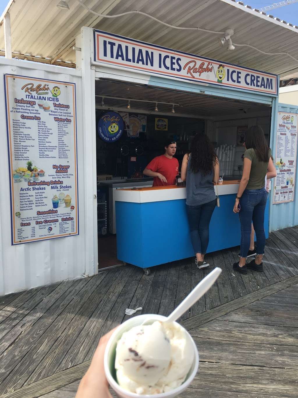 Ralphs Water Ice | 4 Boardwalk, Ocean Grove, NJ 07756