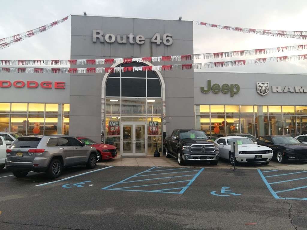 Route 46 Chrysler Jeep Dodge | 1655 US-46, Little Falls, NJ 07424, USA | Phone: (973) 339-7752