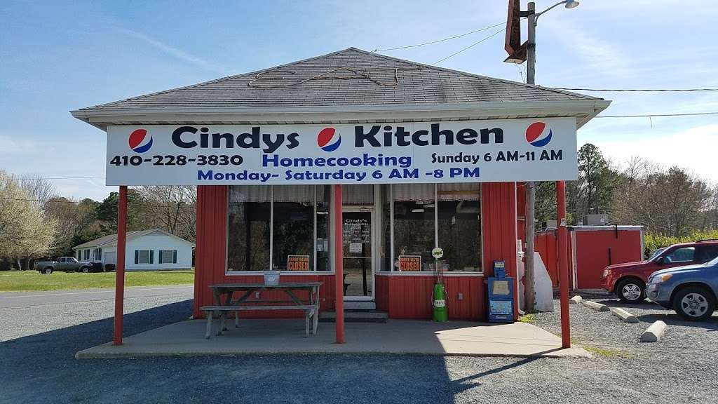 Cindys Kitchen | 3127 Aireys Rd, Cambridge, MD 21613, USA | Phone: (410) 228-3830