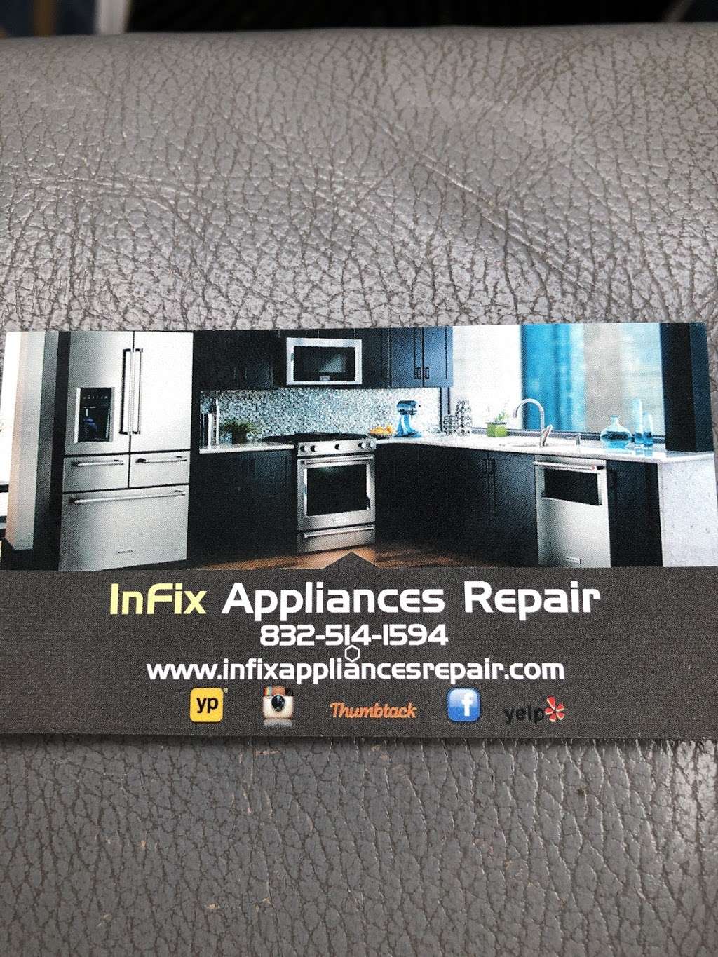 InFix Appliances Repair | 7115 S Mason Rd, Richmond, TX 77407, USA | Phone: (832) 514-5190