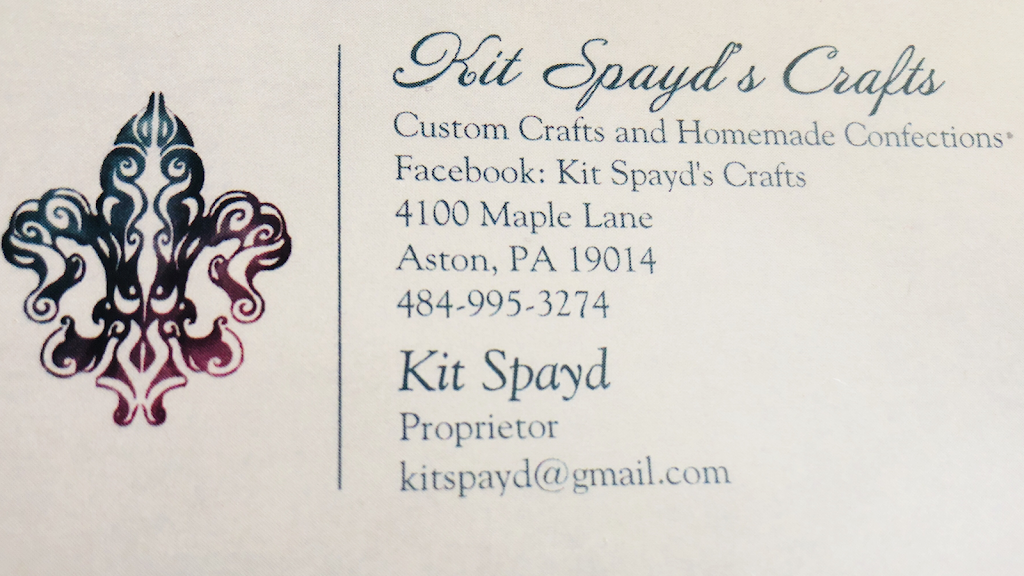 Kit Spayd’s Crafts | 4100 Maple Ln, Aston, PA 19014, USA | Phone: (484) 995-3274