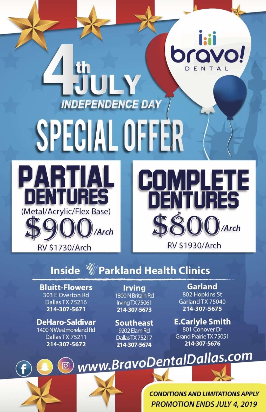 Bravo! Dental | 802 Hopkins St, Garland, TX 75040, USA | Phone: (214) 307-5675