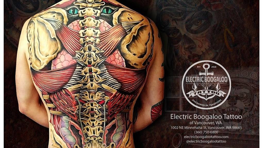Electric Boogaloo Tattoo of Vancouver WA | 1002 NE Minnehaha St, Vancouver, WA 98665, USA | Phone: (360) 750-6800