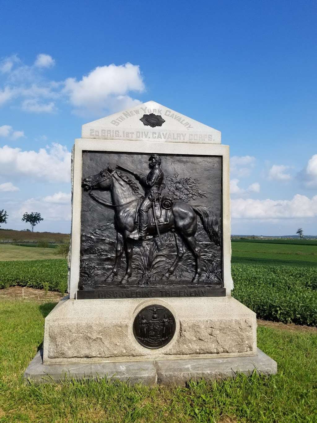 9th New York Cavalry Monument | Buford Ave, Gettysburg, PA 17325, USA