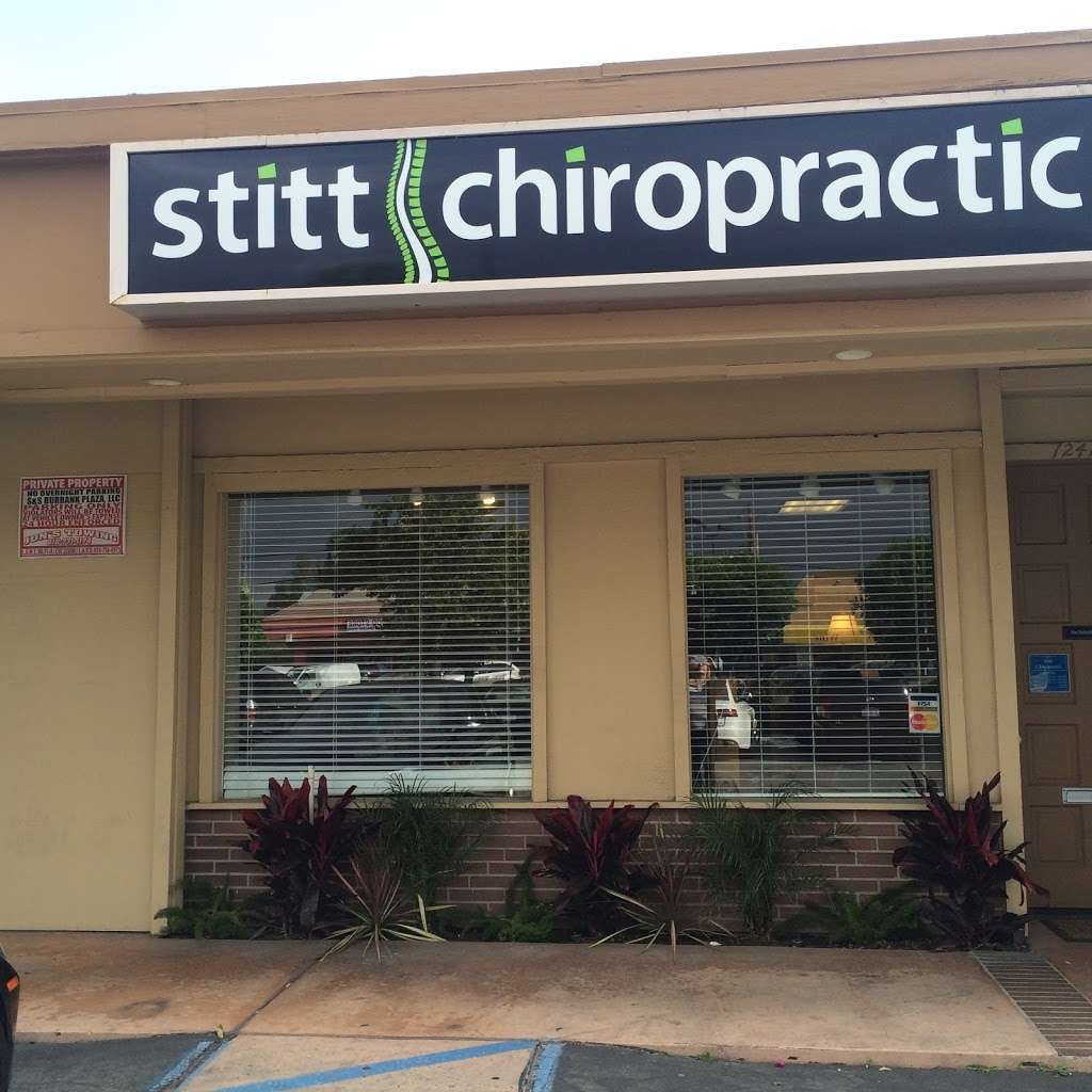 Stitt Chiropractic | 12418 Burbank Blvd, North Hollywood, CA 91607, USA | Phone: (818) 766-1128