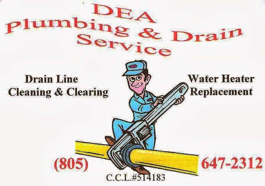 DEA Plumbing & Drain Service | 11080 Aster St, Ventura, CA 93004, USA | Phone: (805) 223-0568