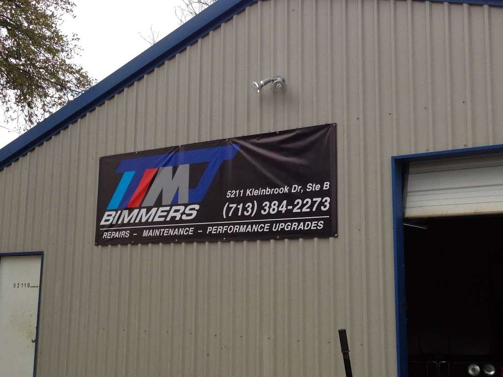 TMJ Bimmers | 5211 Kleinbrook Dr, Houston, TX 77066 | Phone: (713) 384-2273