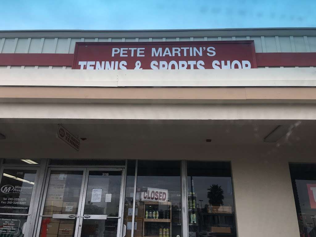 Pete Martins Tennis & Sports | 3118 Pacific Coast Hwy, Torrance, CA 90505, USA | Phone: (310) 539-4343