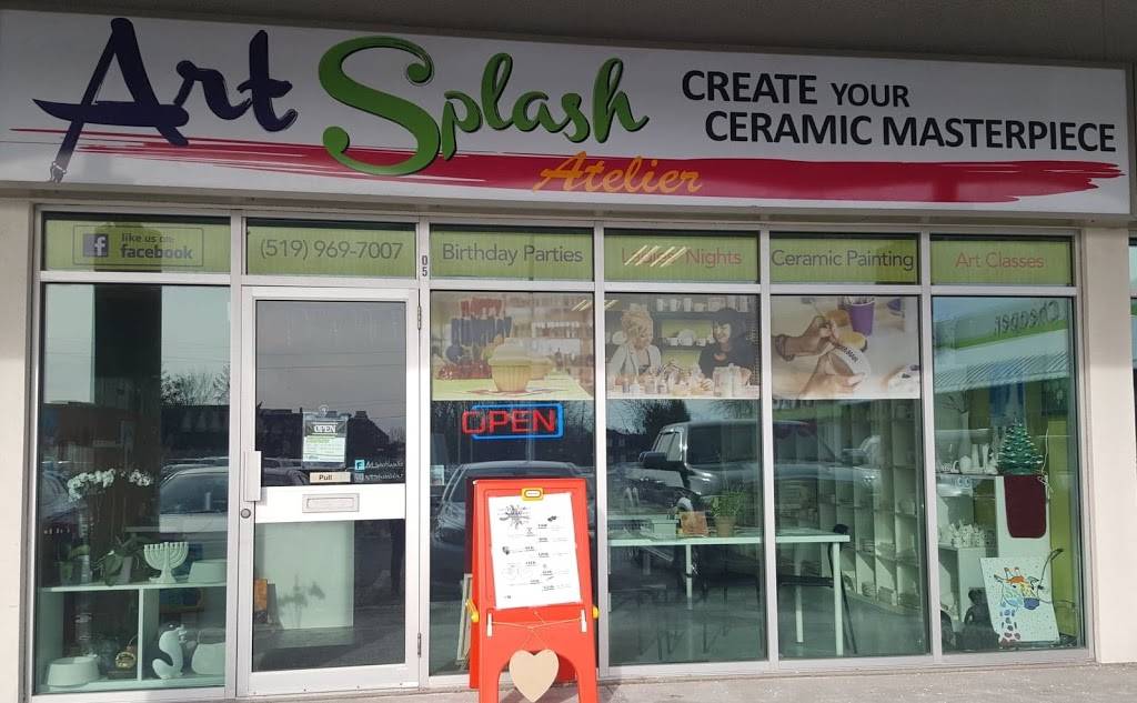 Art Splash Atelier | 5844 Malden Rd #5, Windsor, ON N9H 1S4, Canada | Phone: (519) 969-7007