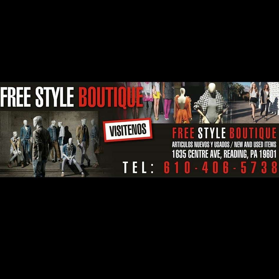 Free style Boutique | 1635 Centre Ave, Reading, PA 19601, USA | Phone: (610) 406-5738