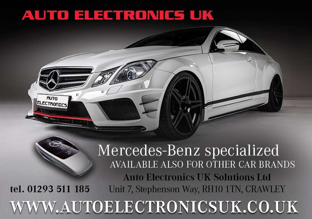 Auto Electronics Uk Solutions Ltd | Stockwell Centre Stephenson Way, Unit 7, Crawley RH10 1TN, UK | Phone: 01293 511185