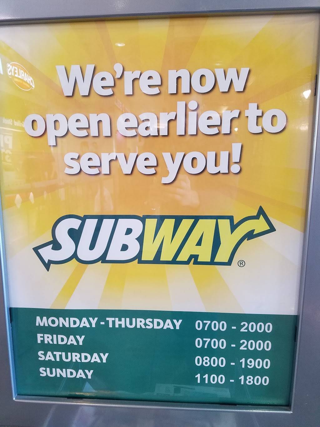 Subway | 3360 N Avenue Bldg. 685, Tinker Air Force Base, OK 73145, USA | Phone: (405) 610-1001