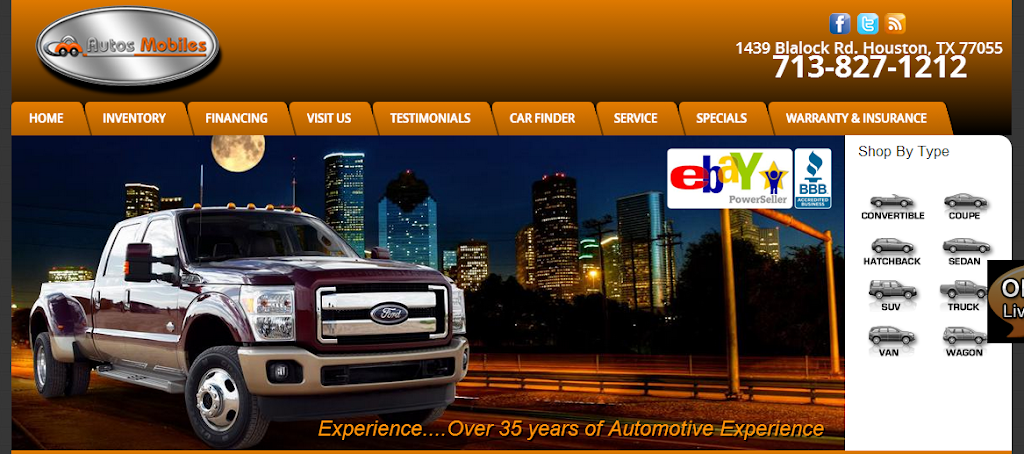 Autos-Mobiles | 1439 Blalock Rd, Houston, TX 77055, USA | Phone: (713) 827-1212