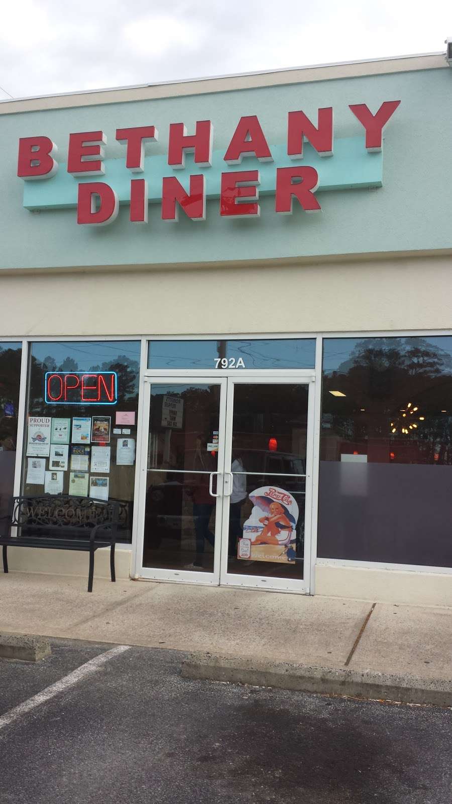 Bethany Diner | 792 Garfield Pkwy, Bethany Beach, DE 19930, USA | Phone: (302) 616-1117