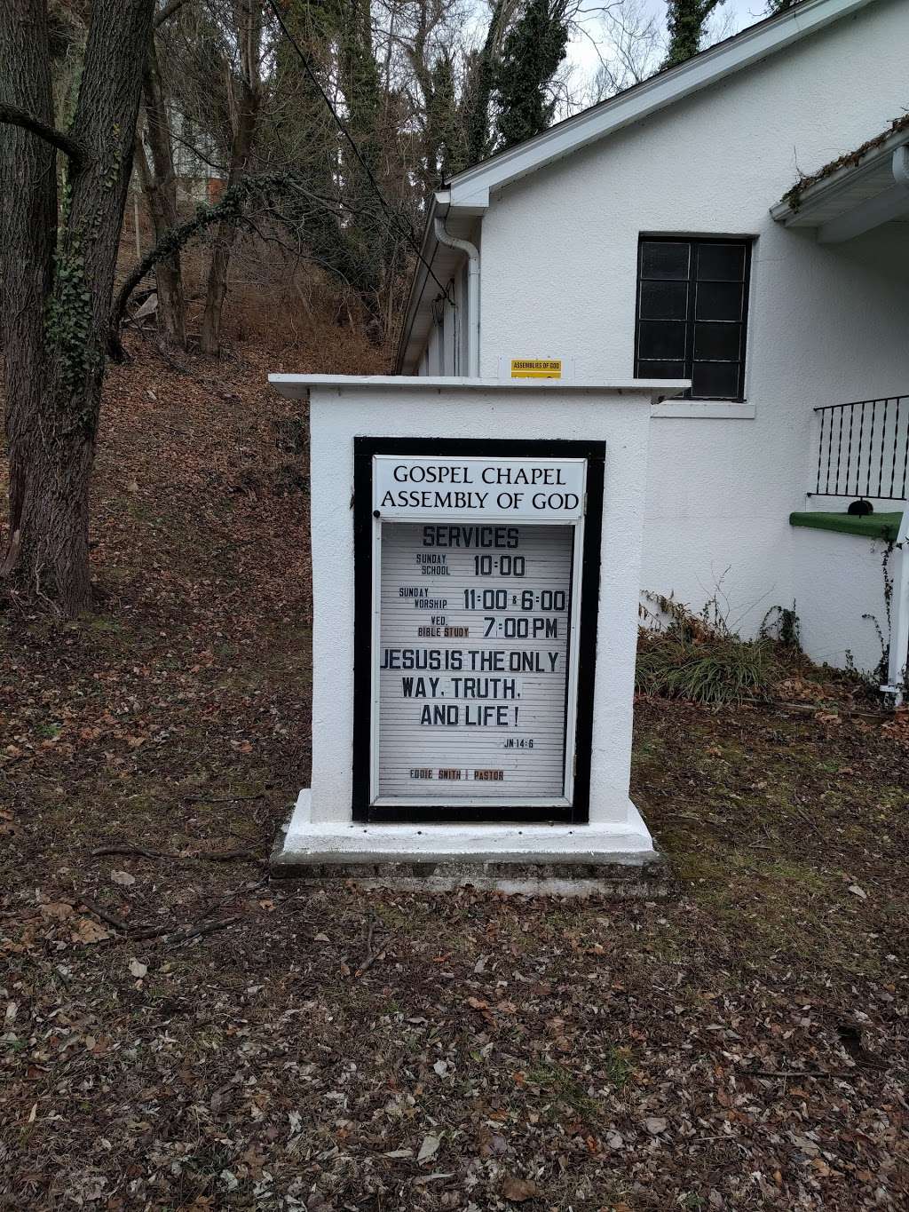 Gospel Chapel Assembly of God | 378 Washington St, Harpers Ferry, WV 25425 | Phone: (304) 535-9968