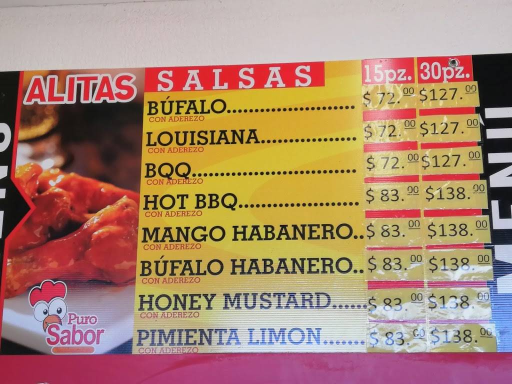 Puro Sabor Pollo Frito Boneless Alitas | Ciudad Juárez, Chihuahua, Mexico | Phone: 656 703 9254