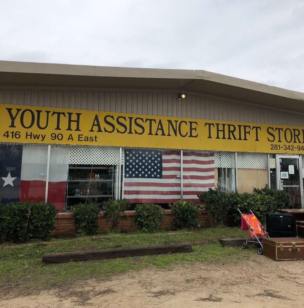 Youth Assistance Thrift Store | 416 US-90 ALT, Richmond, TX 77406, USA | Phone: (281) 342-9410