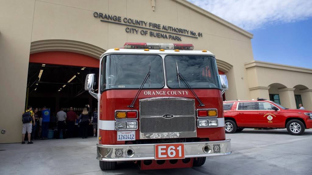 Orange County Fire Authority Station 61 | 7440 La Palma Ave, Buena Park, CA 90620, USA | Phone: (714) 573-6000