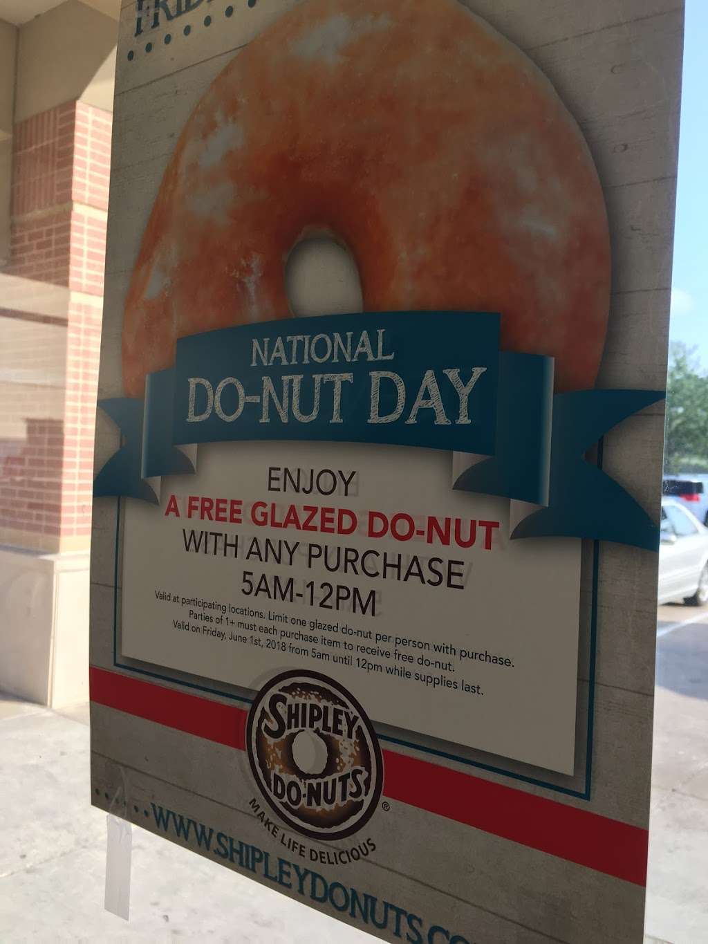 Shipley Do-Nuts | 26321 Northwest Fwy #800, Cypress, TX 77429, USA | Phone: (281) 256-0082