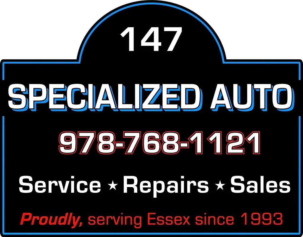 Specialized Auto | 147 Eastern Ave, Essex, MA 01929, USA | Phone: (978) 768-1121
