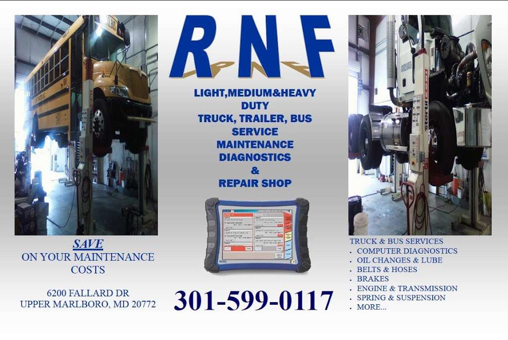 R N F Corporation | 6200 Fallard Dr, Upper Marlboro, MD 20772 | Phone: (301) 599-0117