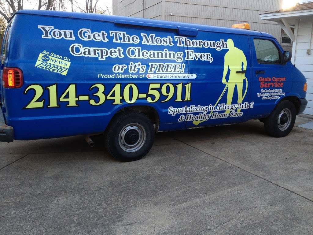 Genie Carpet Service | 7030 Winchester St, Dallas, TX 75231, USA | Phone: (214) 340-5911