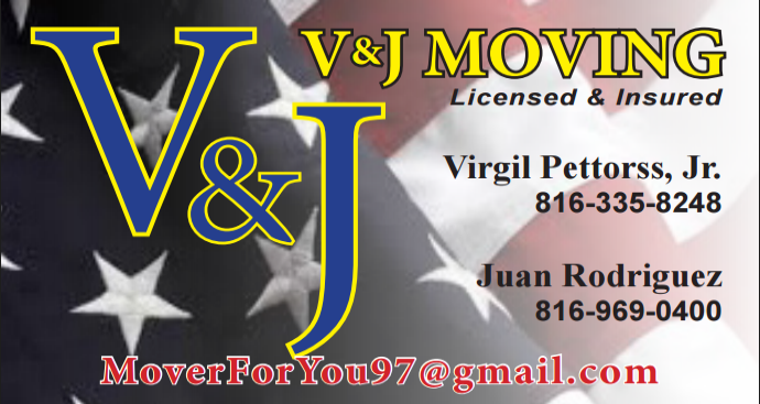 V&J Moving | 930 N Dodgion St, Independence, MO 64050 | Phone: (816) 335-8248