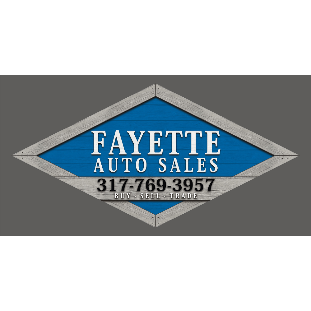 Fayette Auto Sales, LLC | 3810 750 S, Lebanon, IN 46052, USA | Phone: (317) 769-3957