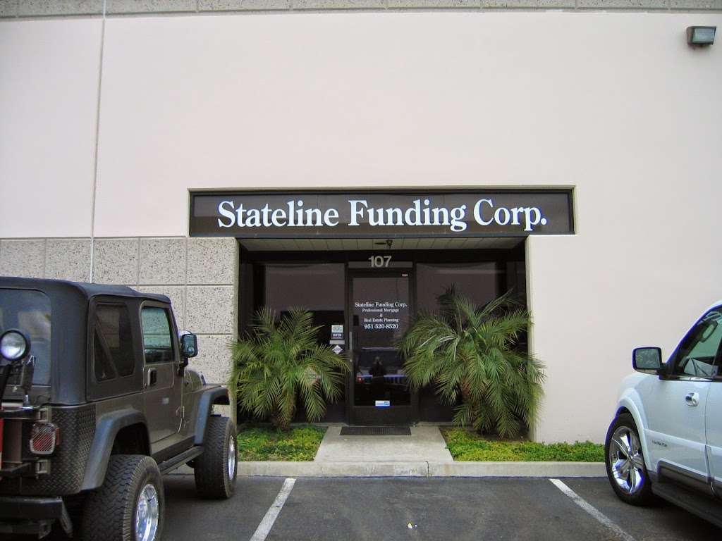 Stateline Funding Corporation | 1705 Rimpau Ave #107, Corona, CA 92881 | Phone: (800) 782-8354