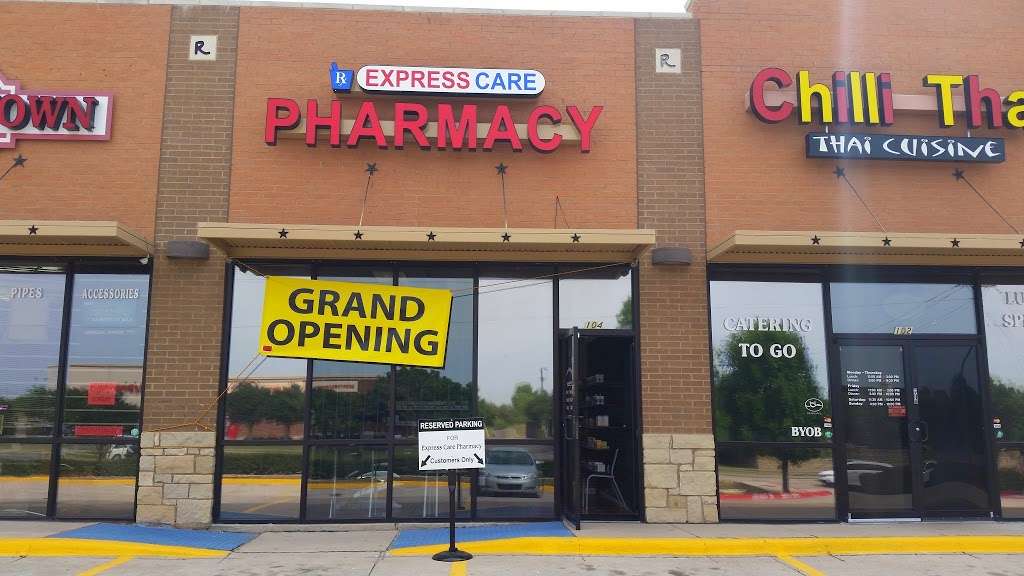 Express Care Pharmacy | 3648 Old Denton Rd #104, Carrollton, TX 75007, USA | Phone: (214) 800-5526