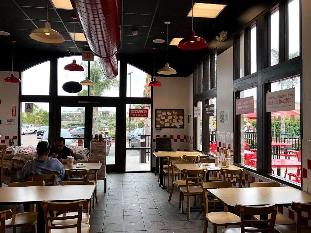 Five Guys | 2519 Palomar Airport Rd, Carlsbad, CA 92011, USA | Phone: (760) 603-3295