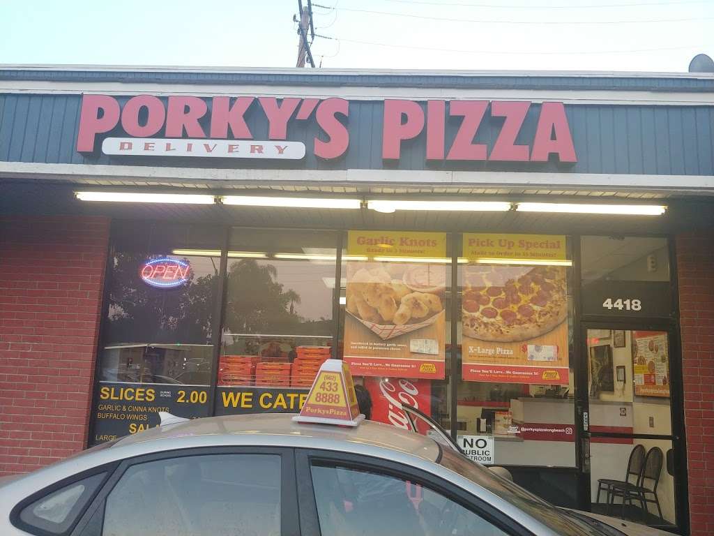 Porkys Pizza | 4418 E 7th St, Long Beach, CA 90804, USA | Phone: (562) 433-8888