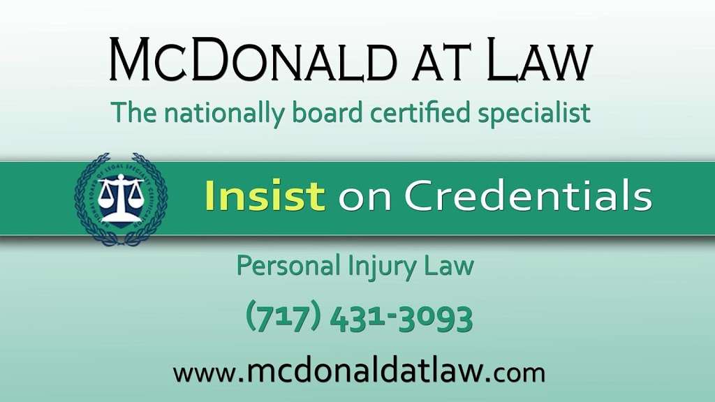 McDonald At Law | 2150 Noll Dr #300, Lancaster, PA 17603, USA | Phone: (717) 208-2641