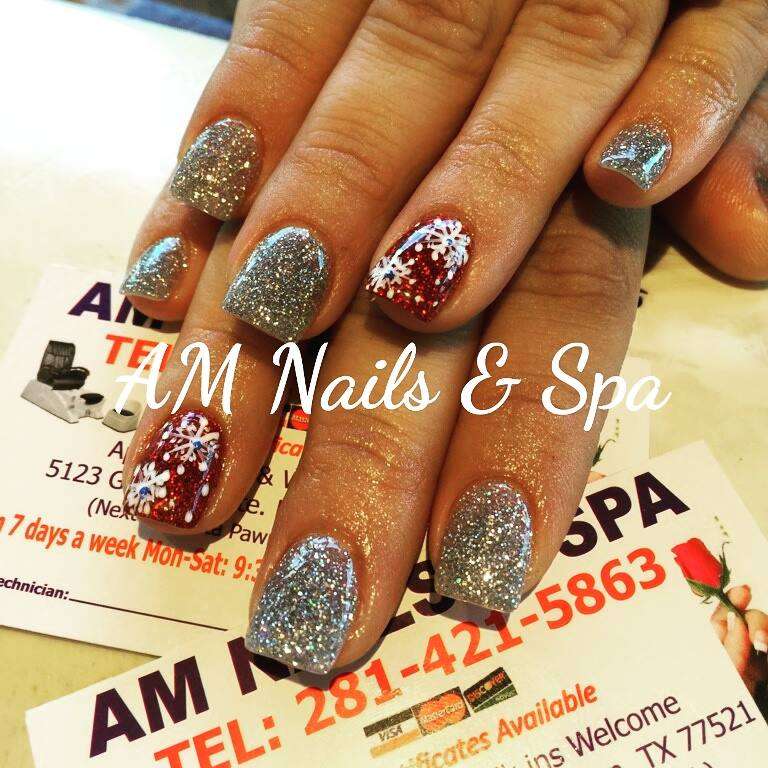 A M Nail & Spa | 5123 Garth Rd, Baytown, TX 77521, USA | Phone: (281) 421-5863