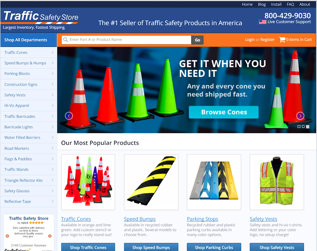 Traffic Safety Store | 1247 Wrights Ln, West Chester, PA 19380 | Phone: (610) 701-9366